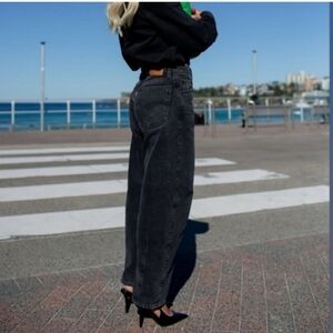 😃NWT LEVI'S BAGGY DAD WIDE LEG DENIM JEANS